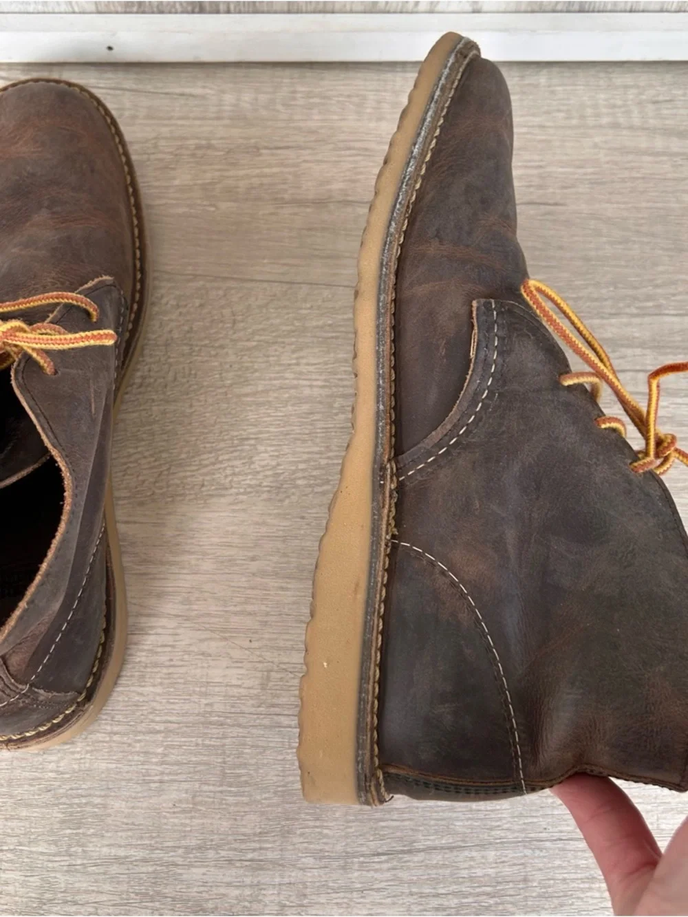 Red Wing Heritage Weekender Chukka Boots Men’s 7 D  Brown Leather USA